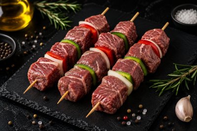 Brochette d'agneau halal - boucherie halal